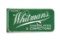 Whitmans's Chocolates Porcelain Flange Sign