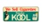 Smoke Kool Cigarettes Tin Sign