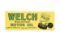 Welch Gauranteed Motor Oil Tin Sign