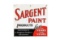 Sargent Paint Products Porcelain Sign