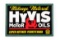 Hyvis Motor Oil Mileage Metered Tin Sign