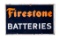 Firestone Batteries Porcelain Flange Sign