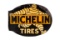 Michelin Tires Tin Flange Sign