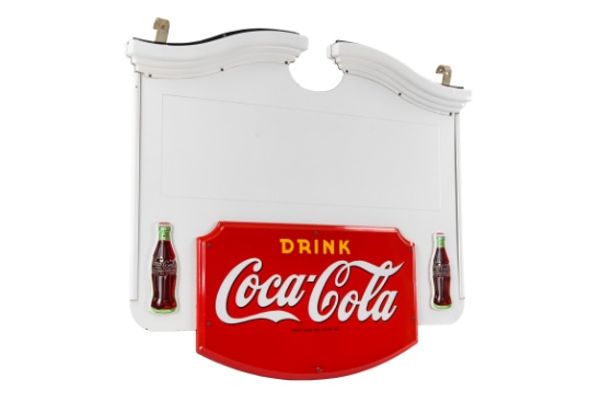 Drink Coca-Cola Colonial Porcelain Sign