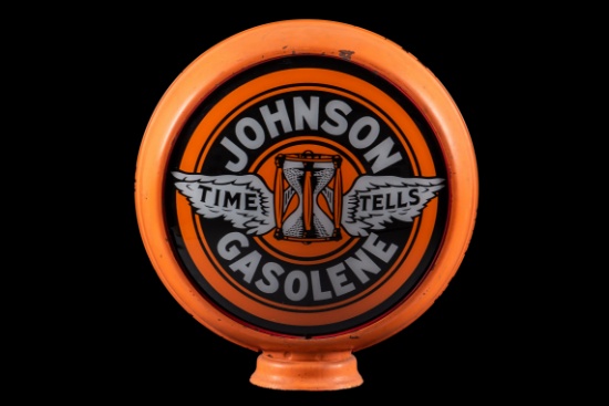 2 Johnson Gasolene 15" Lenses In A Metal Body