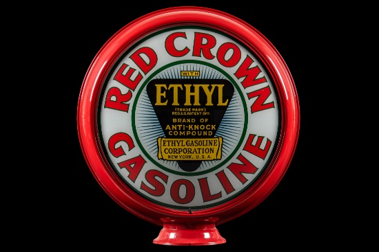 2 Red Crown Ethyl 15" Lenses In A Metal Body