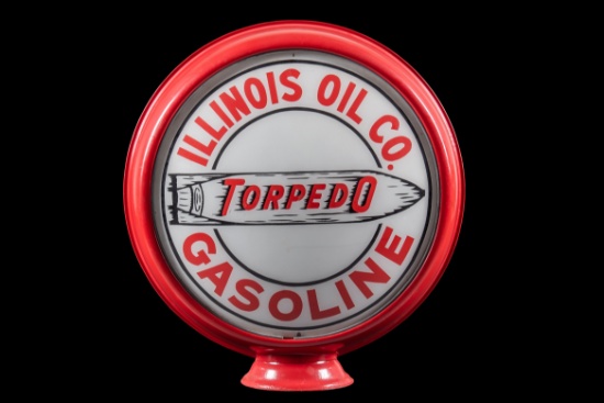 2 Illinois Oil Torpedo 15" Lenses In A Metal Body