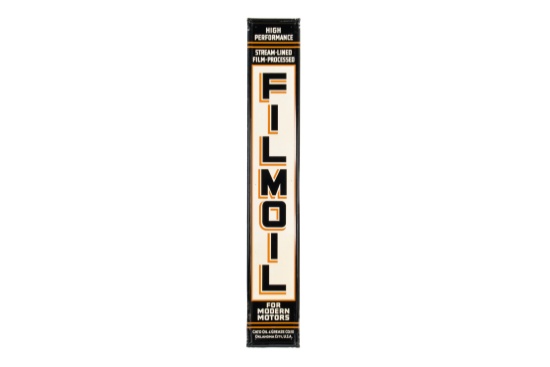 Filmoil For Modern Motors Vertical Tin Sign