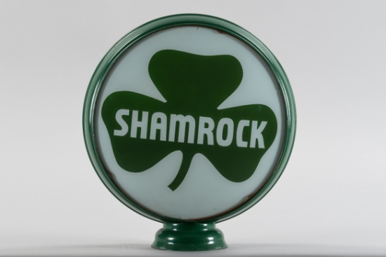 Shamrock Gasoline Gas Pump Globe