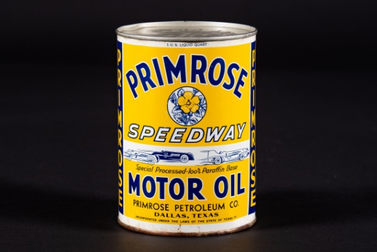 Primrose Speedway Motor Oil 1 Quart Can