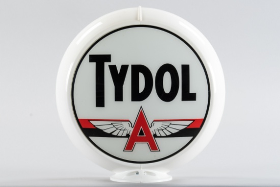Tydol Flying A Gasoline Gas Pump Globe