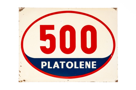 Platolene 500 Tin Sign