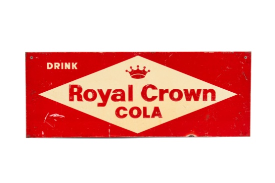 Drink Royal Crown Cola Large Tin Sign