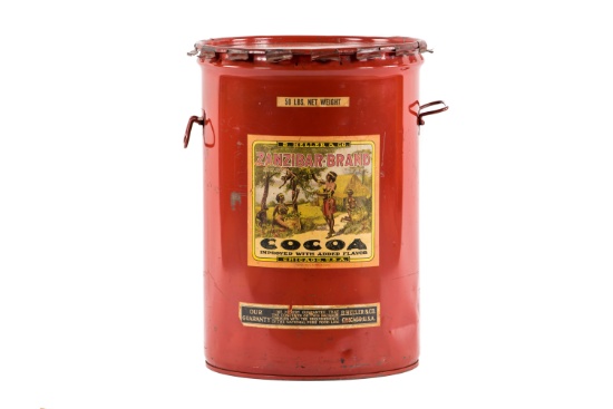 Zanzibar-Brand Cocoa Can