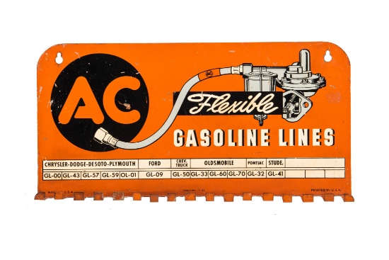 AC Flexible Gasoline Lines Tin Rack
