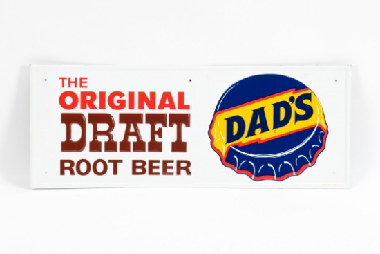 Dad's The Original Draft Root Beet Tin Sign