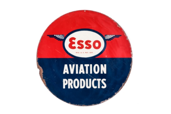 Esso Aviation Products Tin Sign