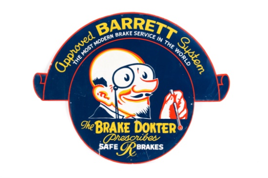 Brake Dokter Aluminum Sign