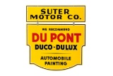 Du Pont Duco Dulux Hanging Tin Sign