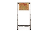 Powell Danger Tin Muffler Display Black Frame