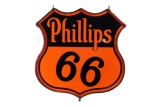 Phillips 66 Shield Porcelain Sign