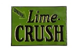 Drink Lime-Crush Tin Sign