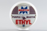 Purple Martin Ethyl Gasoline Gas Pump Globe