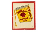 Shell Motor Oil Tin Sign