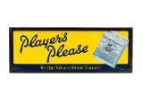 Player's Please Navy Cut Cigarettes Porcelain Sign