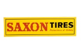 Saxon Tires Horizontal Tin Sign