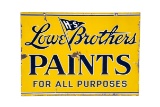 Lowe Brothers Paints Porcelain Sign