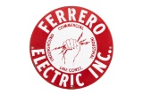 Ferrero Electric Inc. Porcelain Sign