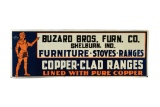 Buzard Bros. Furniture Stoves Ranges Tin Sign