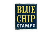 Blue Chip Stamps Tin Sign