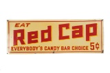 Eat Red Cap Everybody's Favorite Candy Tin Sign