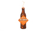 Drink Orange-Crush Diecut Bottle Cardboard Sign