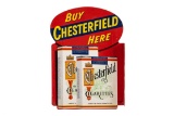 Buy Chesterfield Here Tin Flange Sign