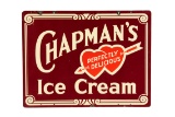 Chapman's Ice Cream Porcelain Sign