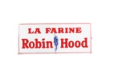 La Farine Robin Hood Porcelain Sign