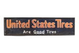 United States Tires Horizontal Smaltz Sign
