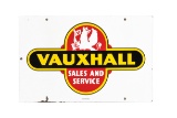 Vauxhall Sales And Service Porcelain Sign