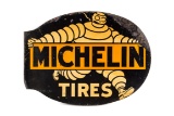 Michelin Tires Tin Flange Sign