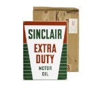 NOS Sinclair Extra Duty Motor Oil Porcelain Sign