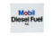 Mobil Diesel Fuel H.E. Porcelain Gas Pump Sign