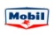 Mobil Porcelain Truck Door Sign