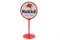 Mobiloil Socony-vacuum Curb Sign With Base