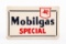 Mobilgas Special Gasoline Tin Gas Pump Sign