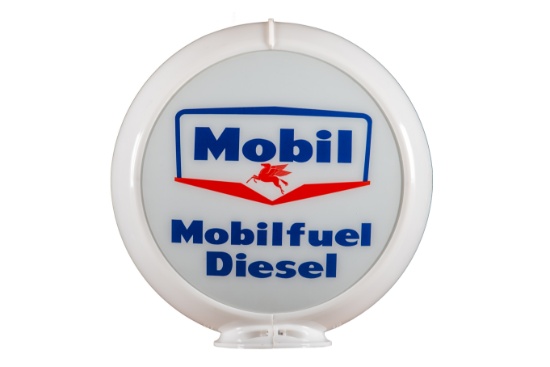 Mobilfuel Diesel 13.5" Gas Pump Globe