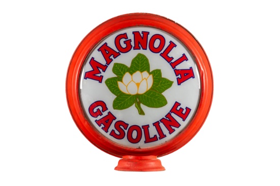 Mobil Magnolia Gasoline 16.5" Gas Pump Globe