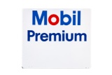 Mobil Premium Gasoline Porcelain Gas Pump Sign